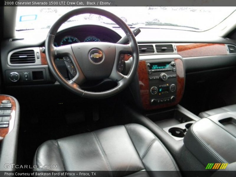 Black / Ebony 2008 Chevrolet Silverado 1500 LTZ Crew Cab