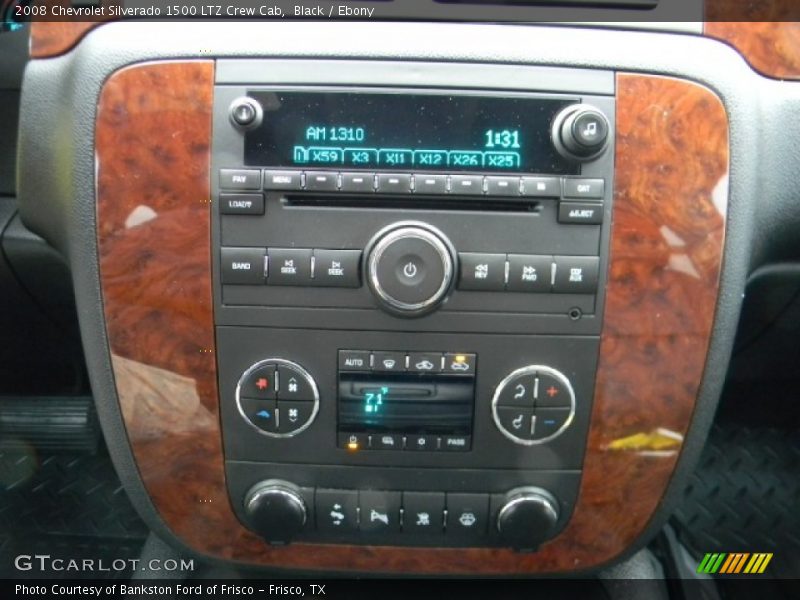 Black / Ebony 2008 Chevrolet Silverado 1500 LTZ Crew Cab