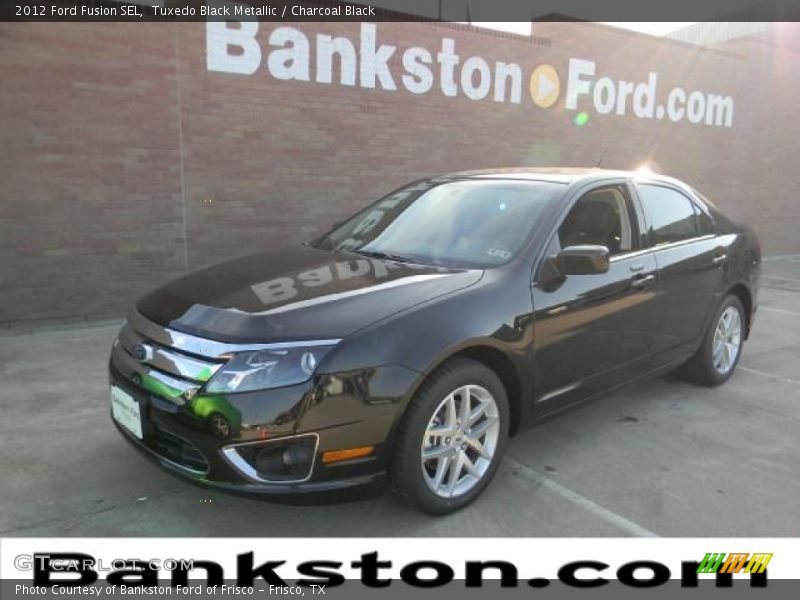 Tuxedo Black Metallic / Charcoal Black 2012 Ford Fusion SEL