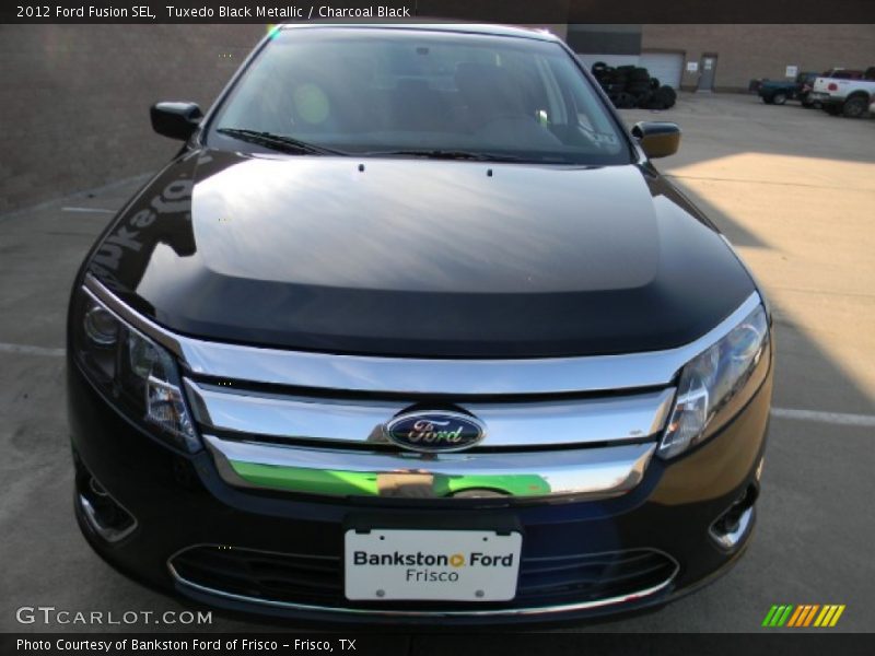 Tuxedo Black Metallic / Charcoal Black 2012 Ford Fusion SEL