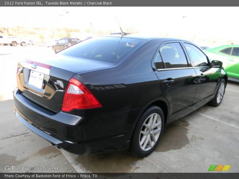 Tuxedo Black Metallic / Charcoal Black 2012 Ford Fusion SEL
