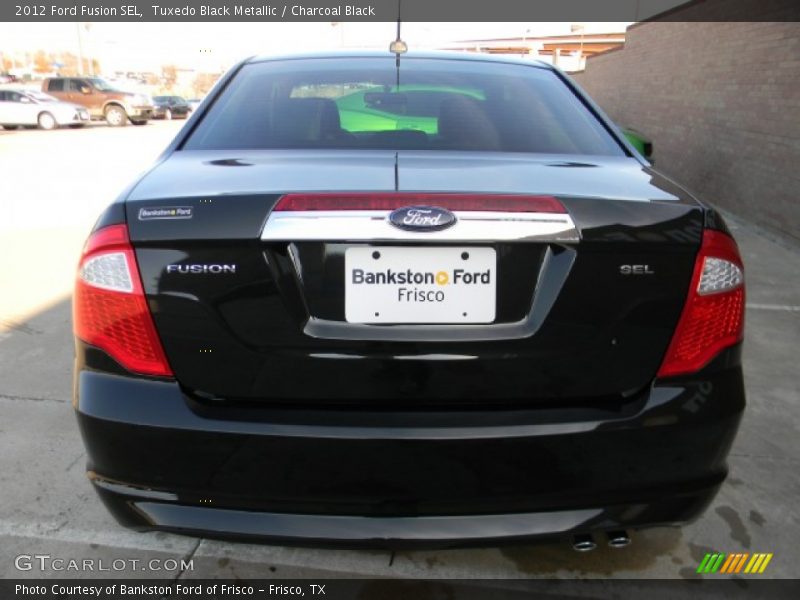 Tuxedo Black Metallic / Charcoal Black 2012 Ford Fusion SEL
