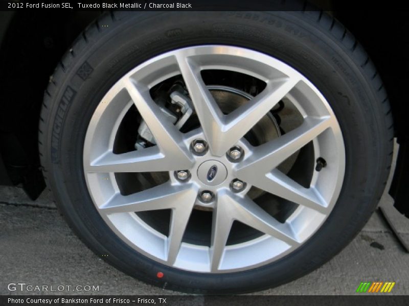 Tuxedo Black Metallic / Charcoal Black 2012 Ford Fusion SEL