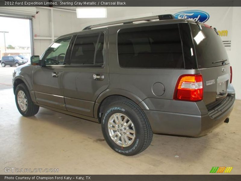 Sterling Gray Metallic / Charcoal Black 2012 Ford Expedition Limited