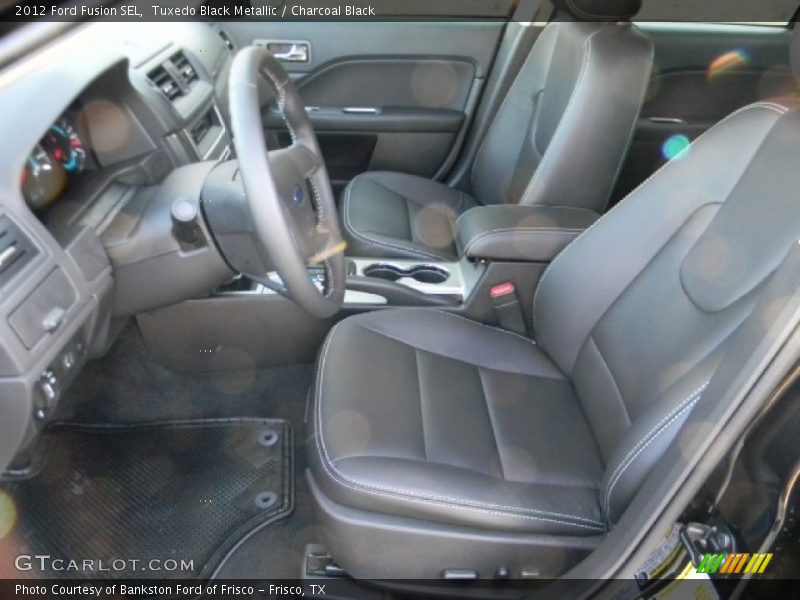 Tuxedo Black Metallic / Charcoal Black 2012 Ford Fusion SEL