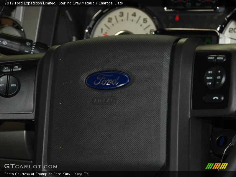 Sterling Gray Metallic / Charcoal Black 2012 Ford Expedition Limited