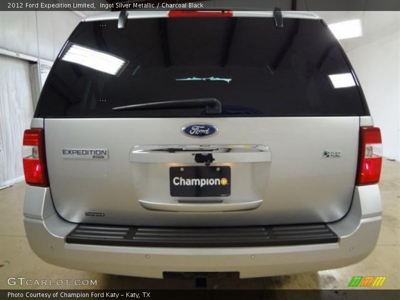 Ingot Silver Metallic / Charcoal Black 2012 Ford Expedition Limited