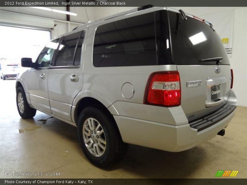 Ingot Silver Metallic / Charcoal Black 2012 Ford Expedition Limited
