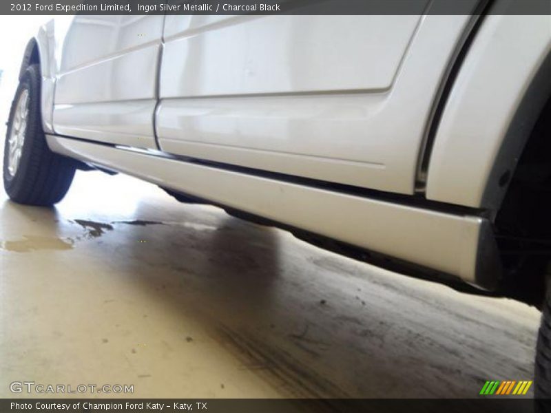 Ingot Silver Metallic / Charcoal Black 2012 Ford Expedition Limited
