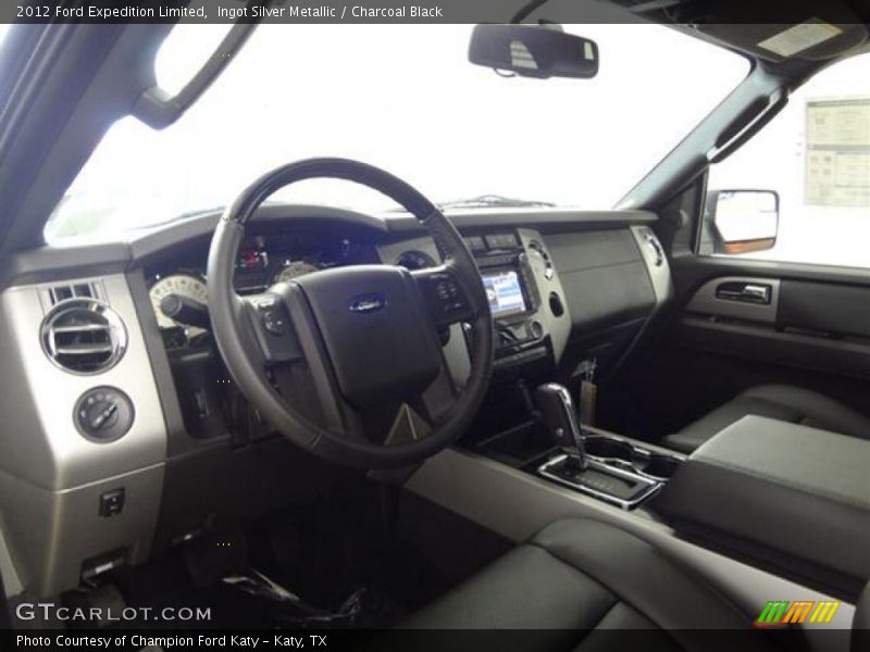 Ingot Silver Metallic / Charcoal Black 2012 Ford Expedition Limited