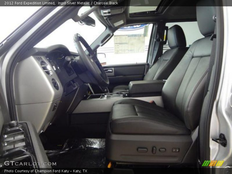 Ingot Silver Metallic / Charcoal Black 2012 Ford Expedition Limited
