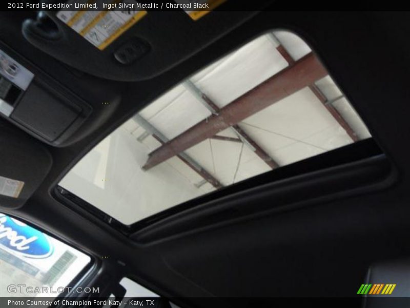 Ingot Silver Metallic / Charcoal Black 2012 Ford Expedition Limited