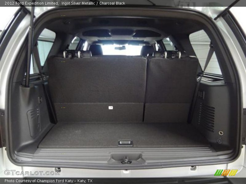 Ingot Silver Metallic / Charcoal Black 2012 Ford Expedition Limited