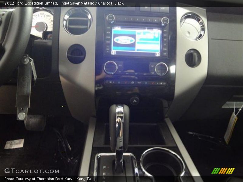 Ingot Silver Metallic / Charcoal Black 2012 Ford Expedition Limited