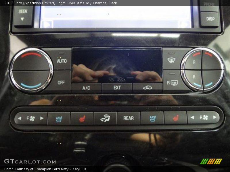 Ingot Silver Metallic / Charcoal Black 2012 Ford Expedition Limited