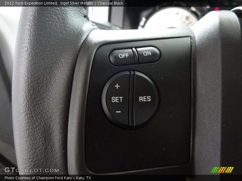 Ingot Silver Metallic / Charcoal Black 2012 Ford Expedition Limited