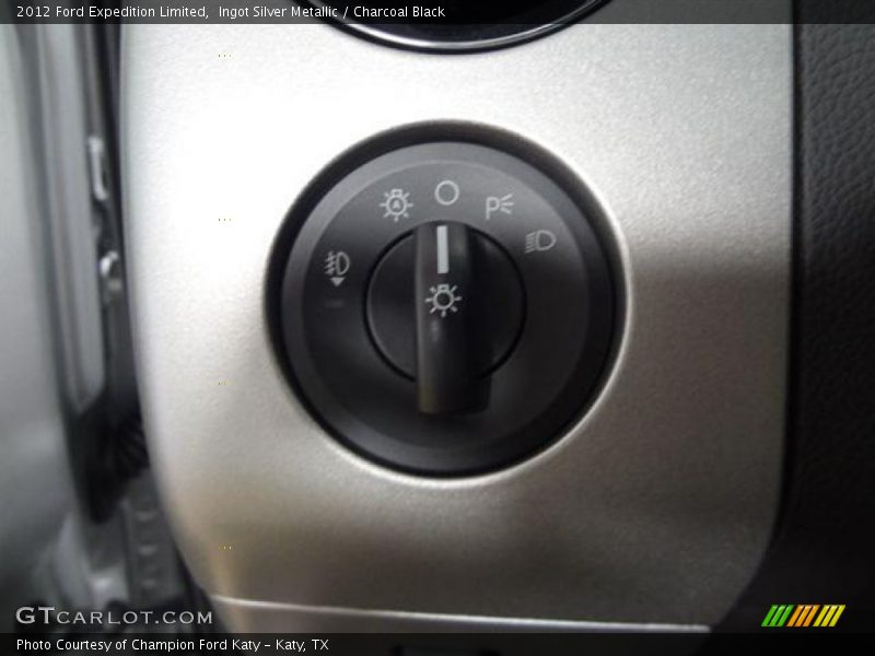Ingot Silver Metallic / Charcoal Black 2012 Ford Expedition Limited