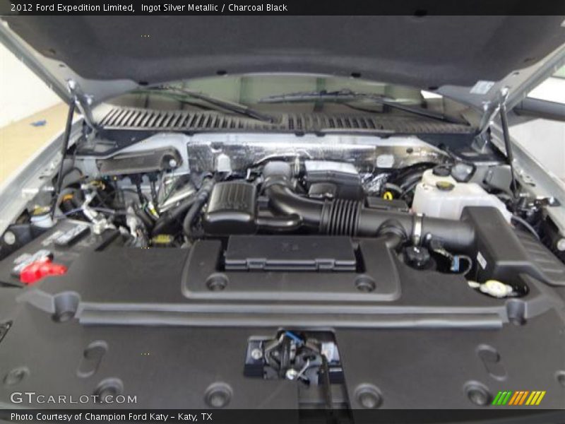 Ingot Silver Metallic / Charcoal Black 2012 Ford Expedition Limited