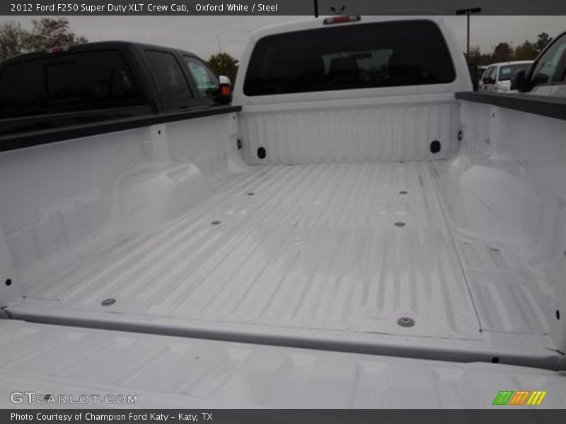 Oxford White / Steel 2012 Ford F250 Super Duty XLT Crew Cab