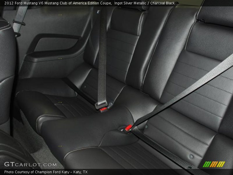  2012 Mustang V6 Mustang Club of America Edition Coupe Charcoal Black Interior