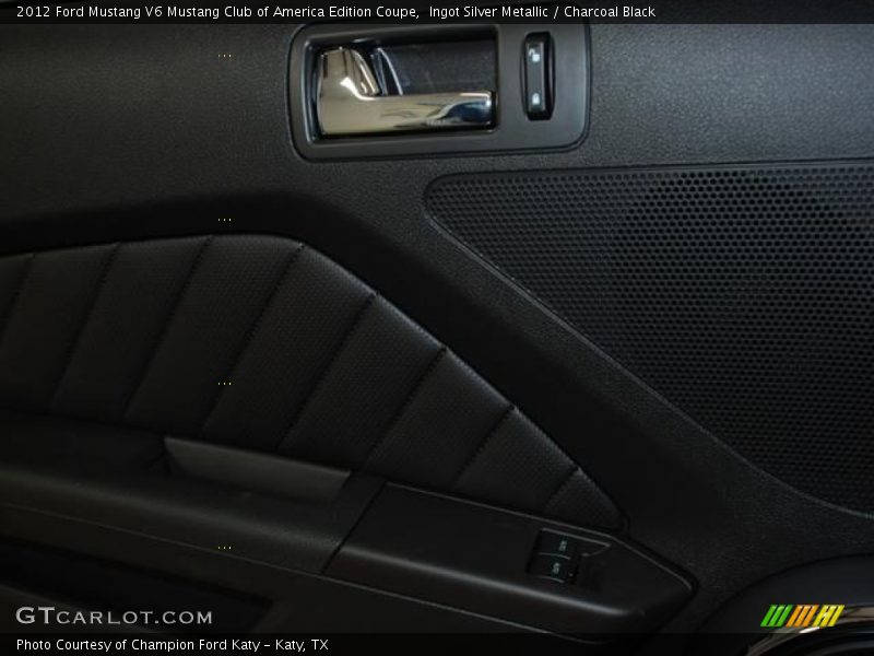 Ingot Silver Metallic / Charcoal Black 2012 Ford Mustang V6 Mustang Club of America Edition Coupe