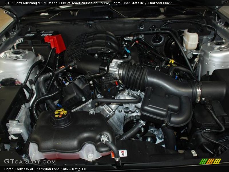  2012 Mustang V6 Mustang Club of America Edition Coupe Engine - 3.7 Liter DOHC 24-Valve Ti-VCT V6