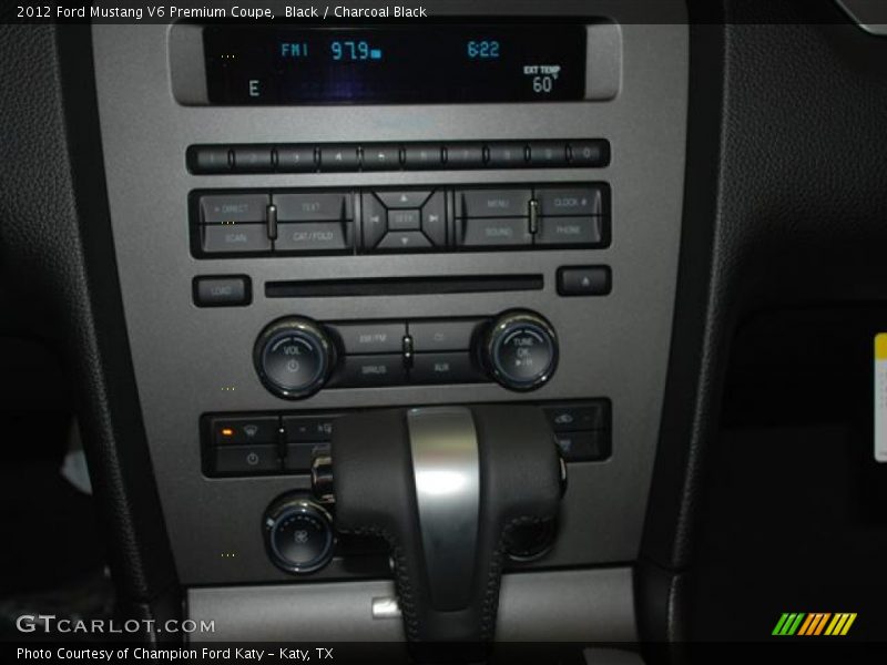 Black / Charcoal Black 2012 Ford Mustang V6 Premium Coupe