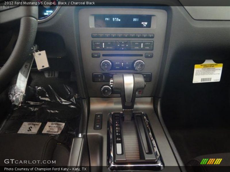 Black / Charcoal Black 2012 Ford Mustang V6 Coupe
