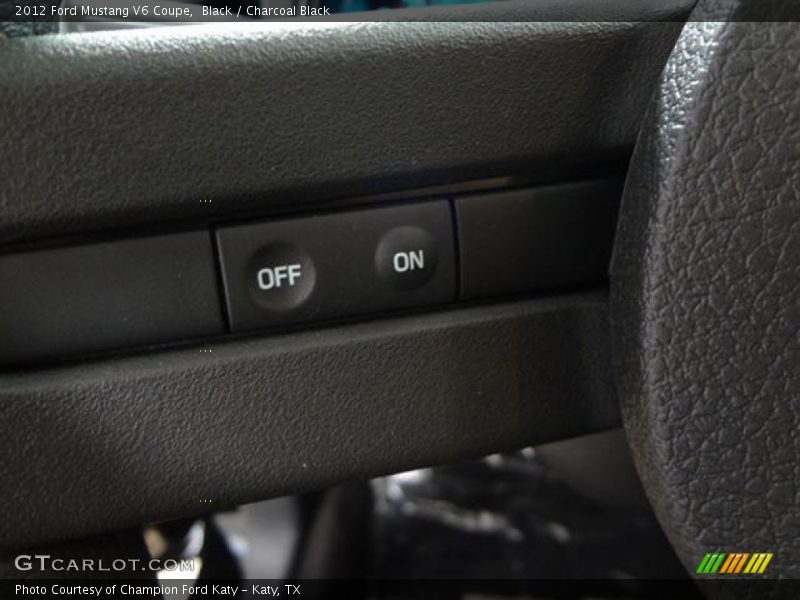 Black / Charcoal Black 2012 Ford Mustang V6 Coupe