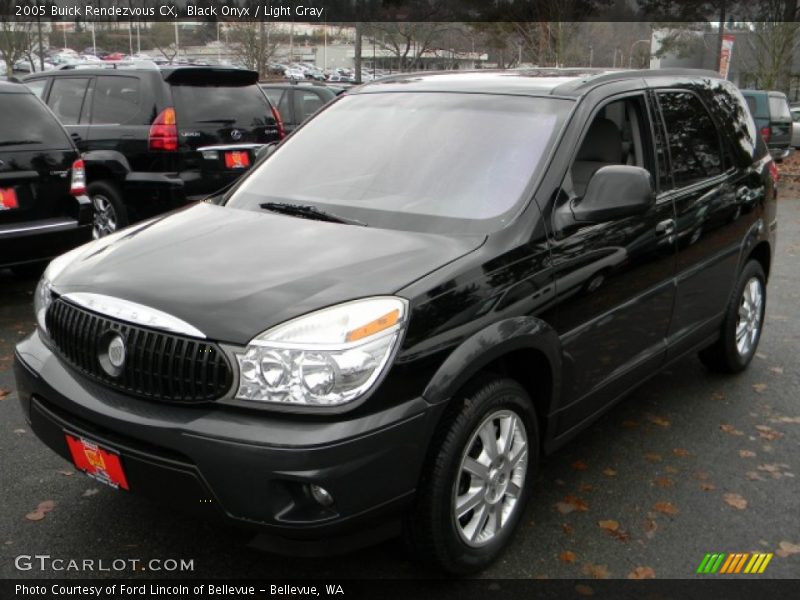 Black Onyx / Light Gray 2005 Buick Rendezvous CX