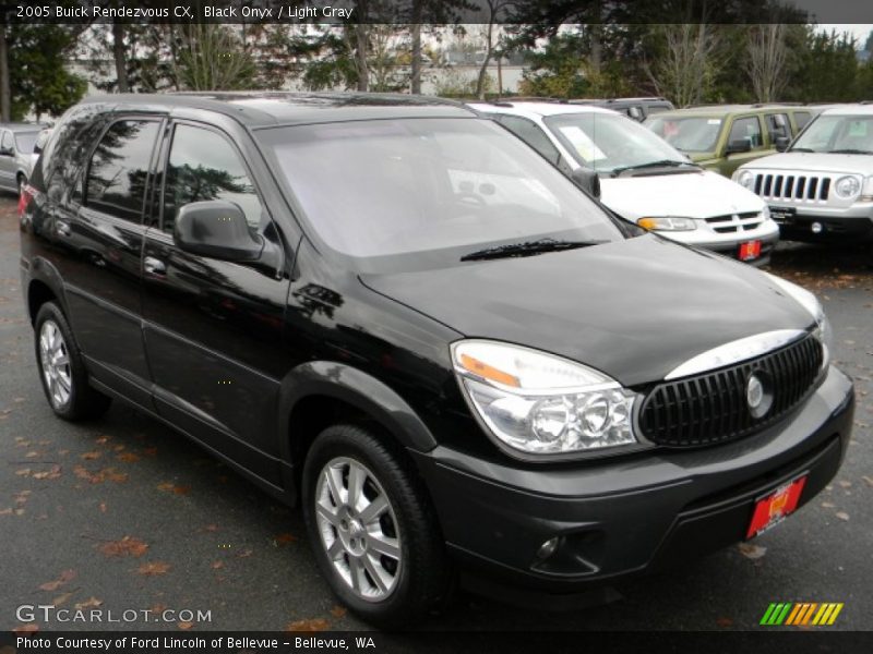 Black Onyx / Light Gray 2005 Buick Rendezvous CX