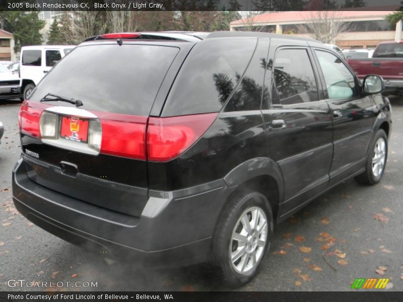 Black Onyx / Light Gray 2005 Buick Rendezvous CX