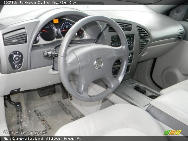 Black Onyx / Light Gray 2005 Buick Rendezvous CX