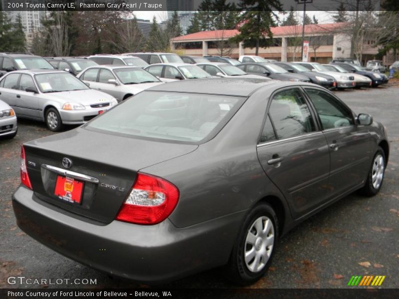 Phantom Gray Pearl / Taupe 2004 Toyota Camry LE