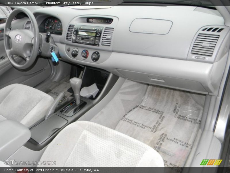 Phantom Gray Pearl / Taupe 2004 Toyota Camry LE