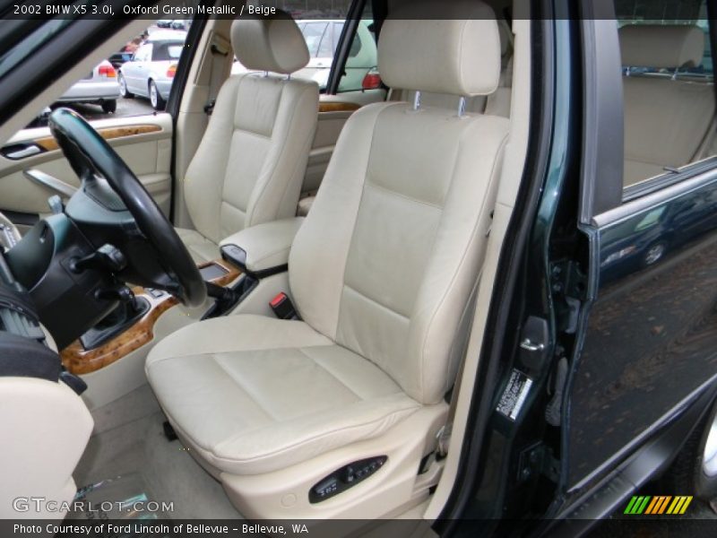  2002 X5 3.0i Beige Interior