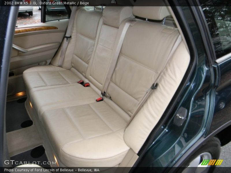  2002 X5 3.0i Beige Interior