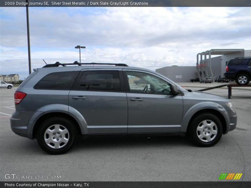 Silver Steel Metallic / Dark Slate Gray/Light Graystone 2009 Dodge Journey SE