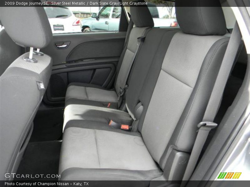 Silver Steel Metallic / Dark Slate Gray/Light Graystone 2009 Dodge Journey SE