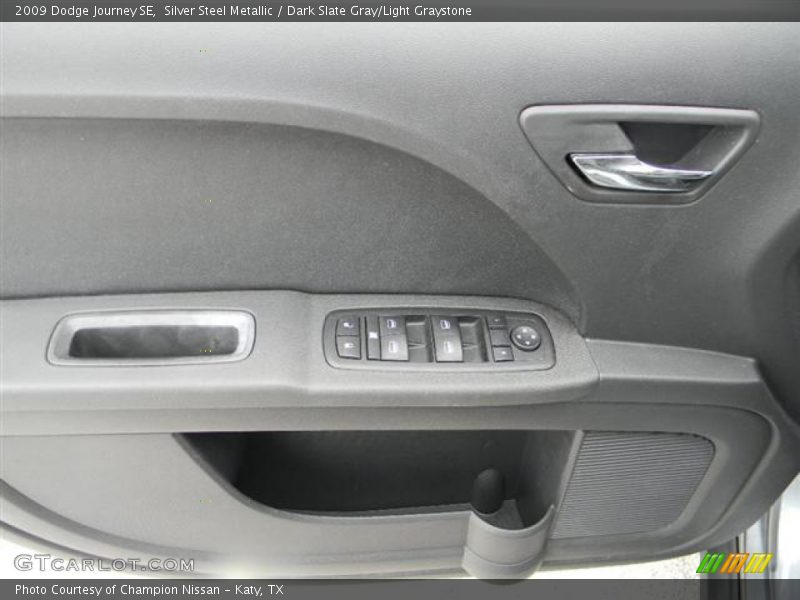 Silver Steel Metallic / Dark Slate Gray/Light Graystone 2009 Dodge Journey SE