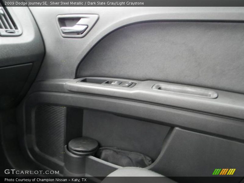 Silver Steel Metallic / Dark Slate Gray/Light Graystone 2009 Dodge Journey SE
