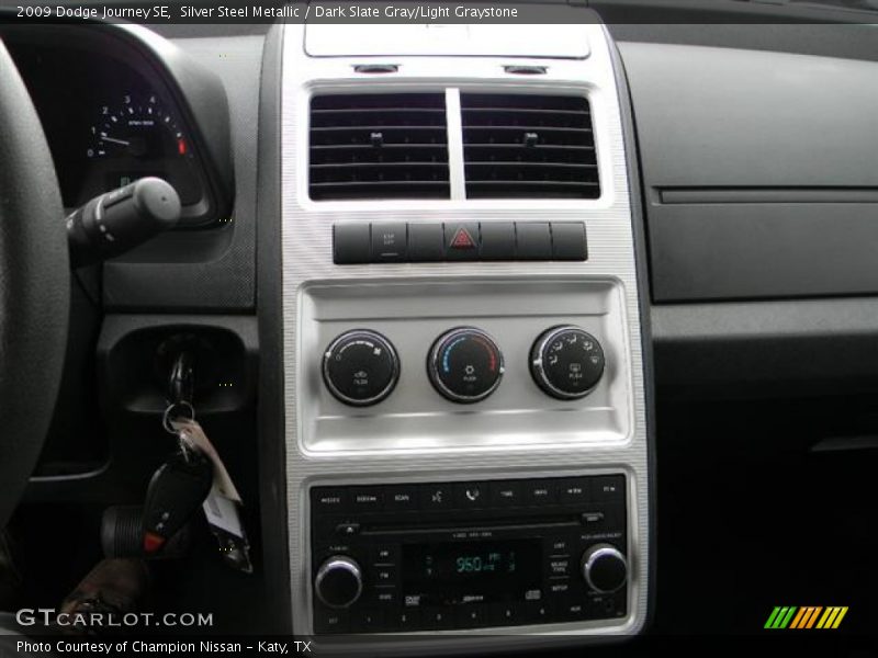 Silver Steel Metallic / Dark Slate Gray/Light Graystone 2009 Dodge Journey SE