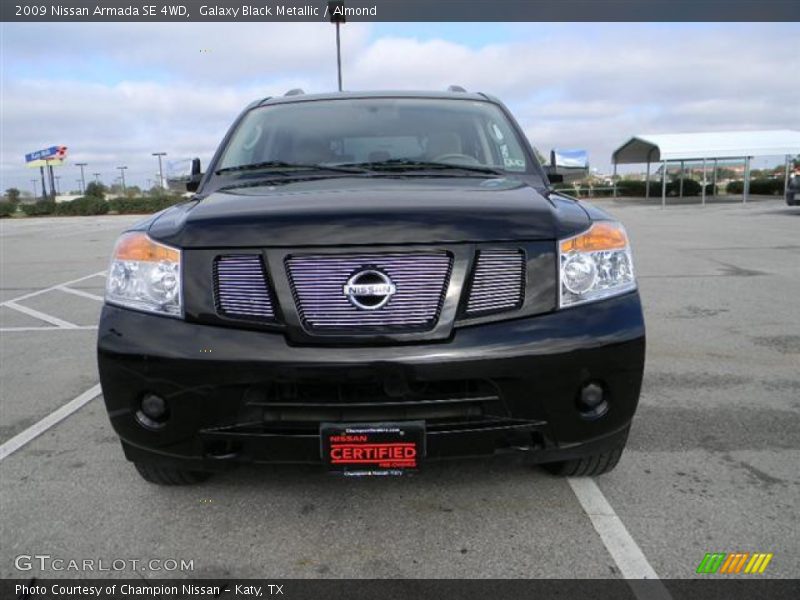 Galaxy Black Metallic / Almond 2009 Nissan Armada SE 4WD