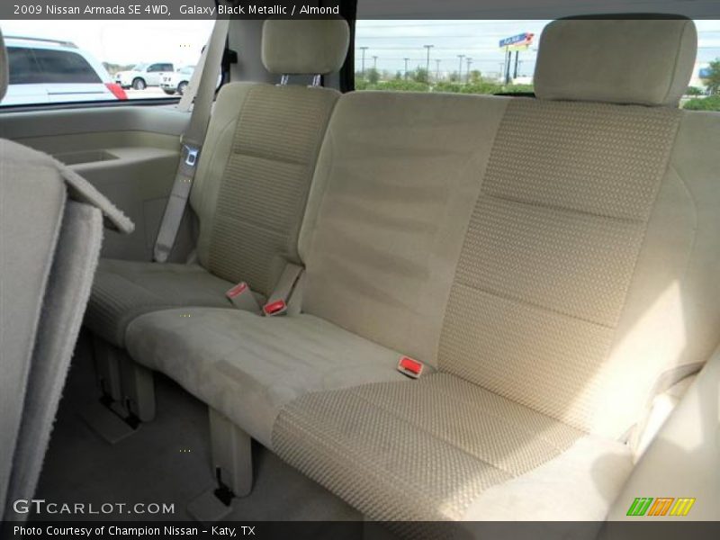 Galaxy Black Metallic / Almond 2009 Nissan Armada SE 4WD