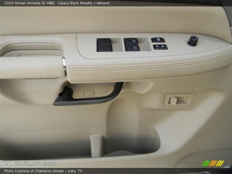 Galaxy Black Metallic / Almond 2009 Nissan Armada SE 4WD