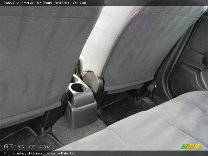 Red Brick / Charcoal 2009 Nissan Versa 1.8 S Sedan