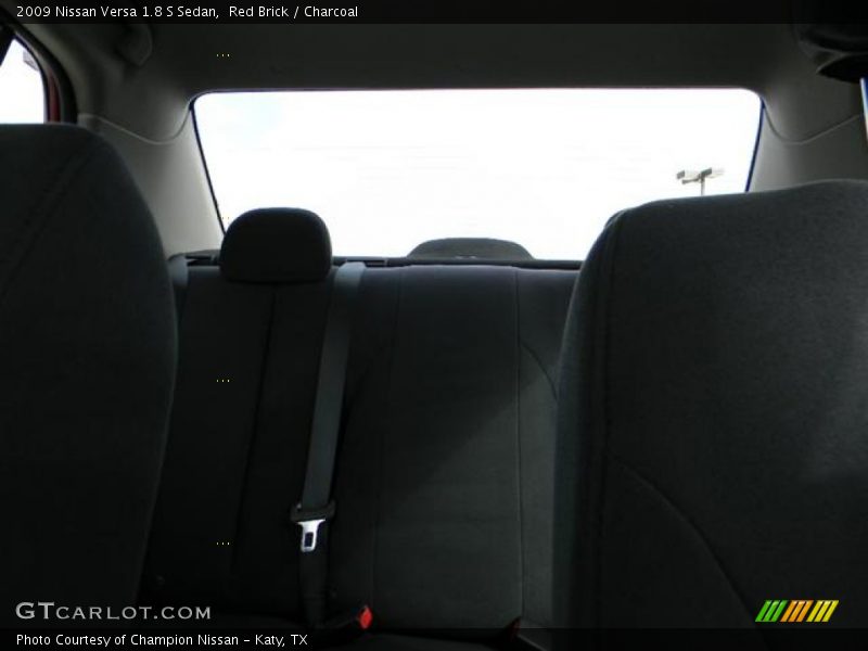 Red Brick / Charcoal 2009 Nissan Versa 1.8 S Sedan