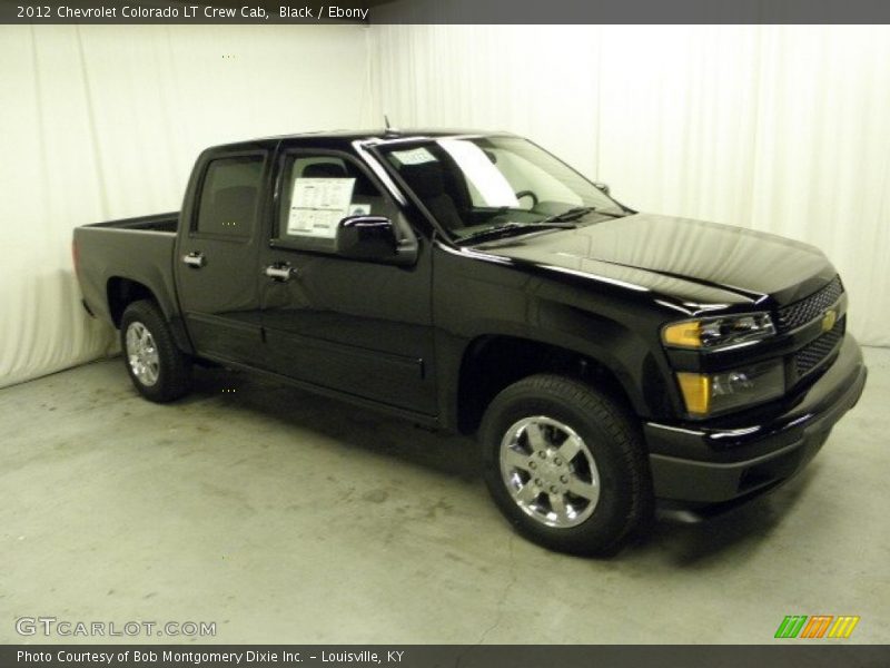 Black / Ebony 2012 Chevrolet Colorado LT Crew Cab