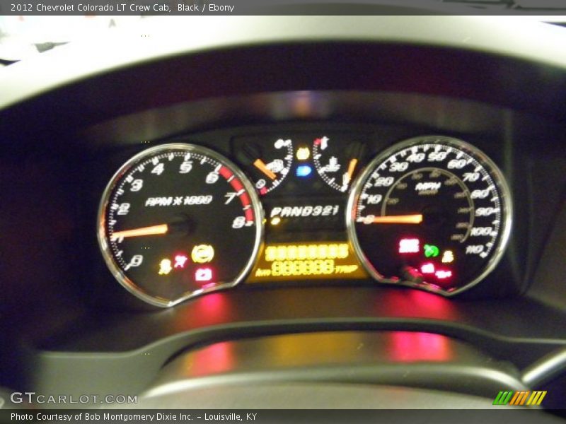 Black / Ebony 2012 Chevrolet Colorado LT Crew Cab