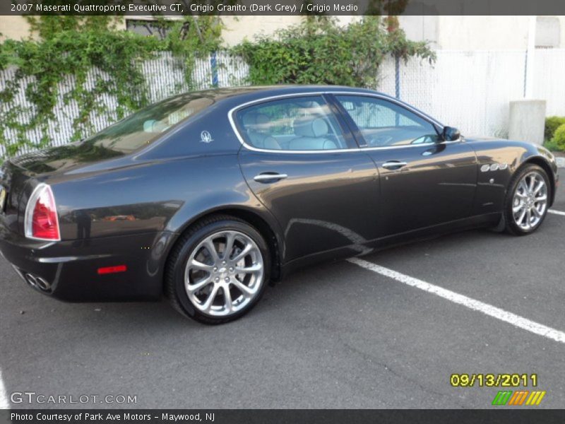 Grigio Granito (Dark Grey) / Grigio Medio 2007 Maserati Quattroporte Executive GT